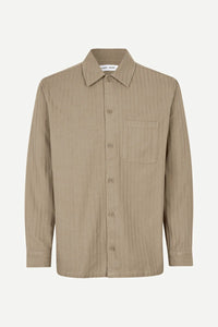 SAMSOE SAMSOE SADAMON JS OVERSHIRT 15662 Greige