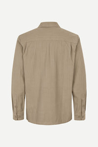 SAMSOE SAMSOE SADAMON JS OVERSHIRT 15662 Greige
