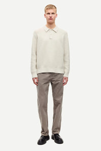 SAMSOE SAMSOE SAEDDIE TROUSERS 14934 | Elephant Skin
