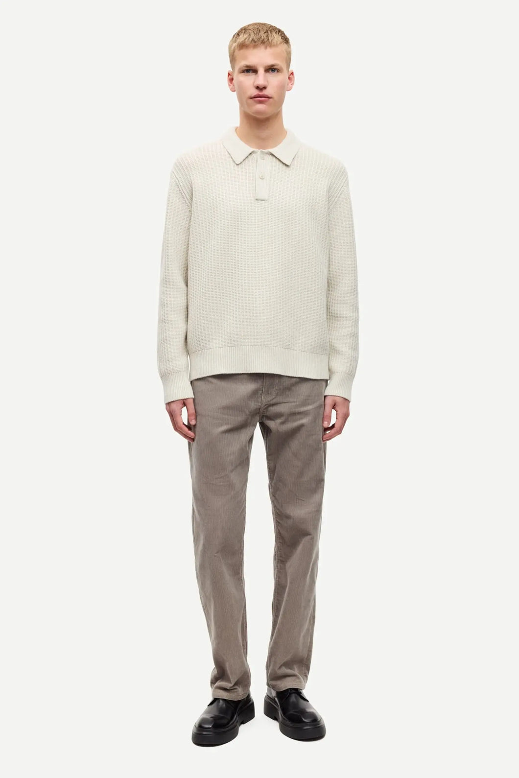 SAMSOE SAMSOE SAEDDIE TROUSERS 14934 | Elephant Skin