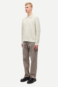SAMSOE SAMSOE SAEDDIE TROUSERS 14934 | Elephant Skin