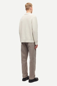 SAMSOE SAMSOE SAEDDIE TROUSERS 14934 | Elephant Skin