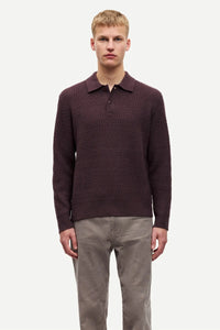 SAMSOE SAMSOE SACAIDEN POLO 11250 | Raisin