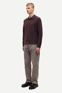 SAMSOE SAMSOE SACAIDEN POLO 11250 | Raisin
