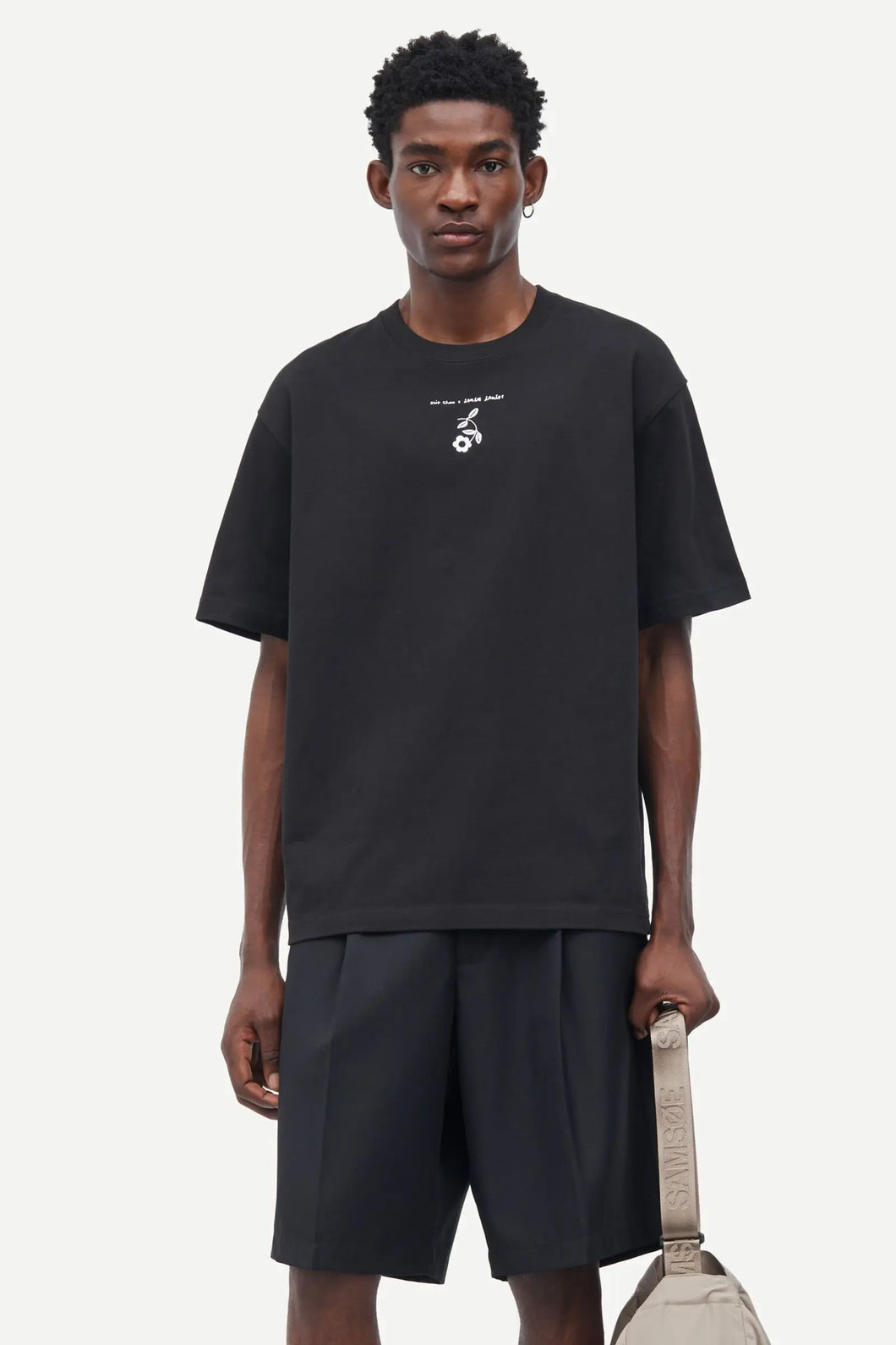 SAMSOE SANATURE T-SHIRT 11725 Black Nature