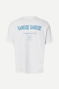 SAMSOE SAMSOE SASWIRL T-SHIRT 11725 Swirl Blue Jasper