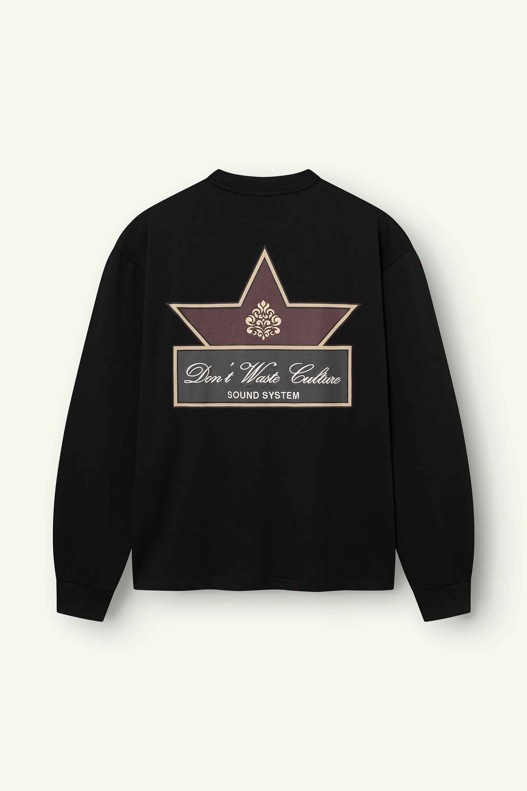 DON’T WASTE CULTURE OREL LONGSLEEVE | BLACK