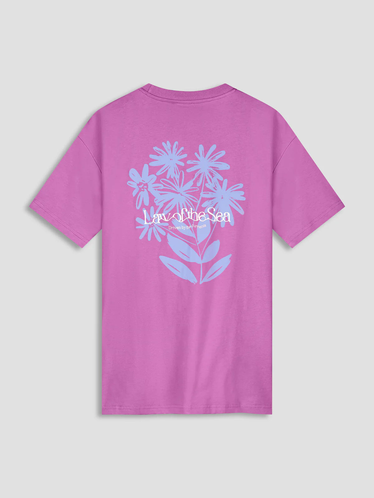 LAW OF THE SEA PETALS ARTWORK T-SHIRT Mulberry