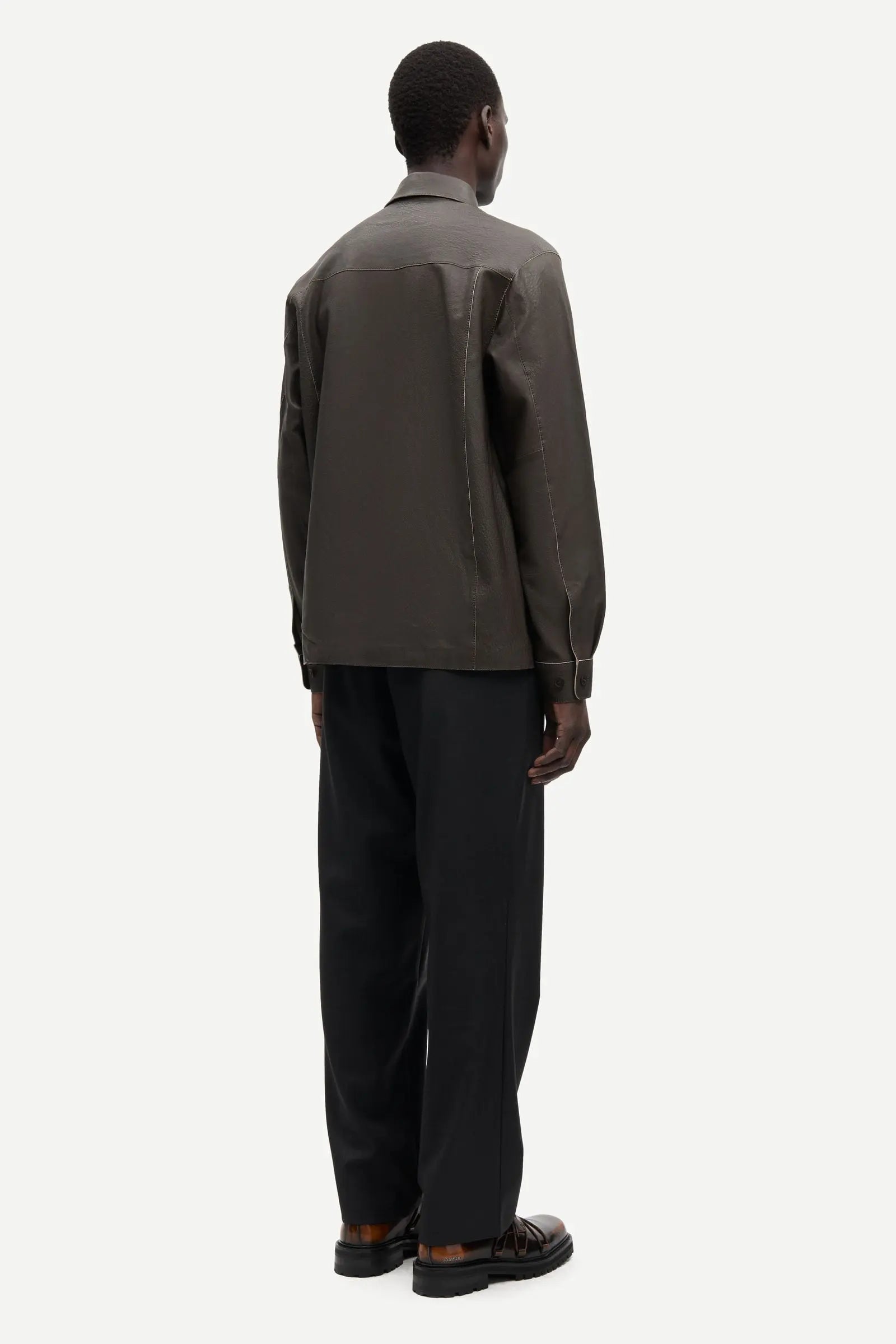 SAMSOE SAMSOE SANOAH FLEX TROUSERS 15969 Black Mel.