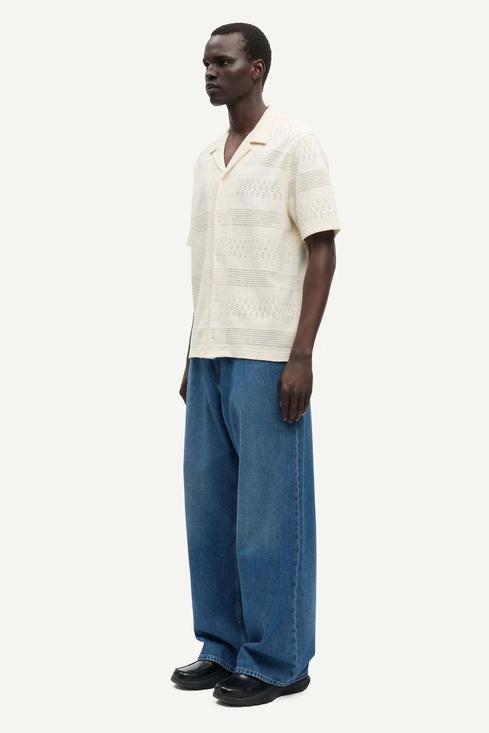 SAMSOE SAMSOE SAMARTIN SHIRT 15918 Clear Cream