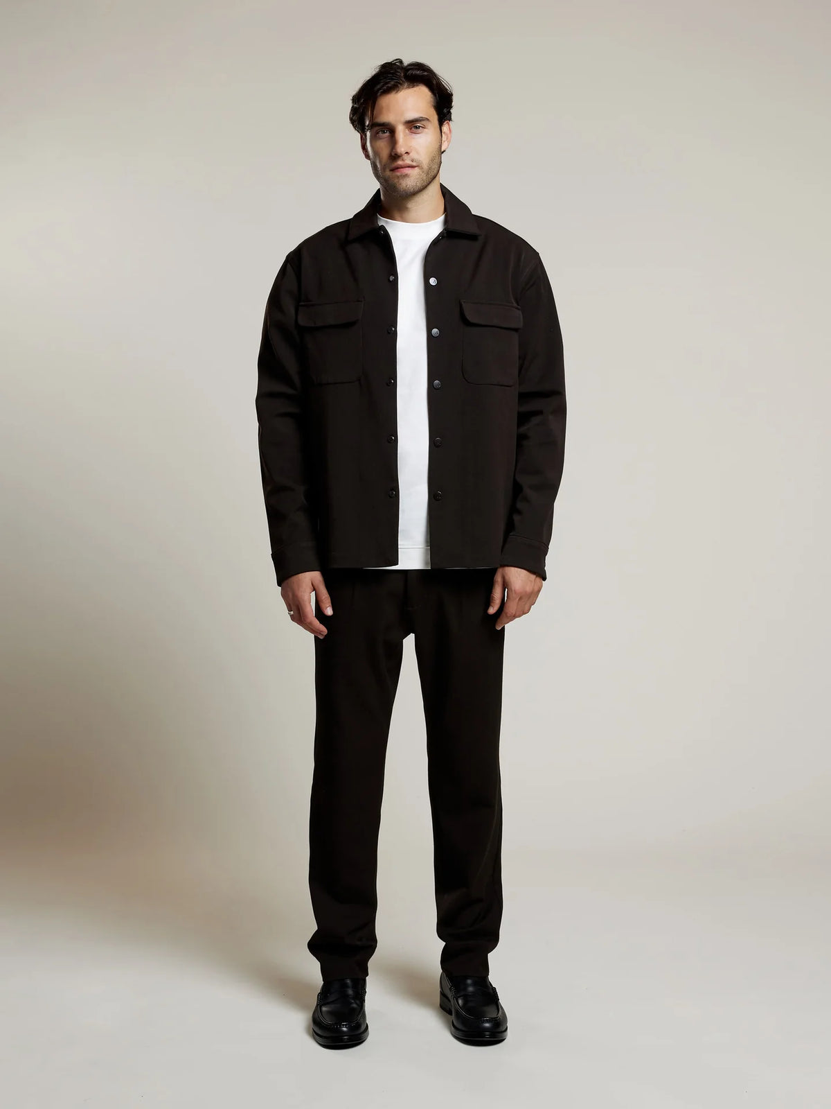 AEDEN ALBANO SHIRT | GANACHE