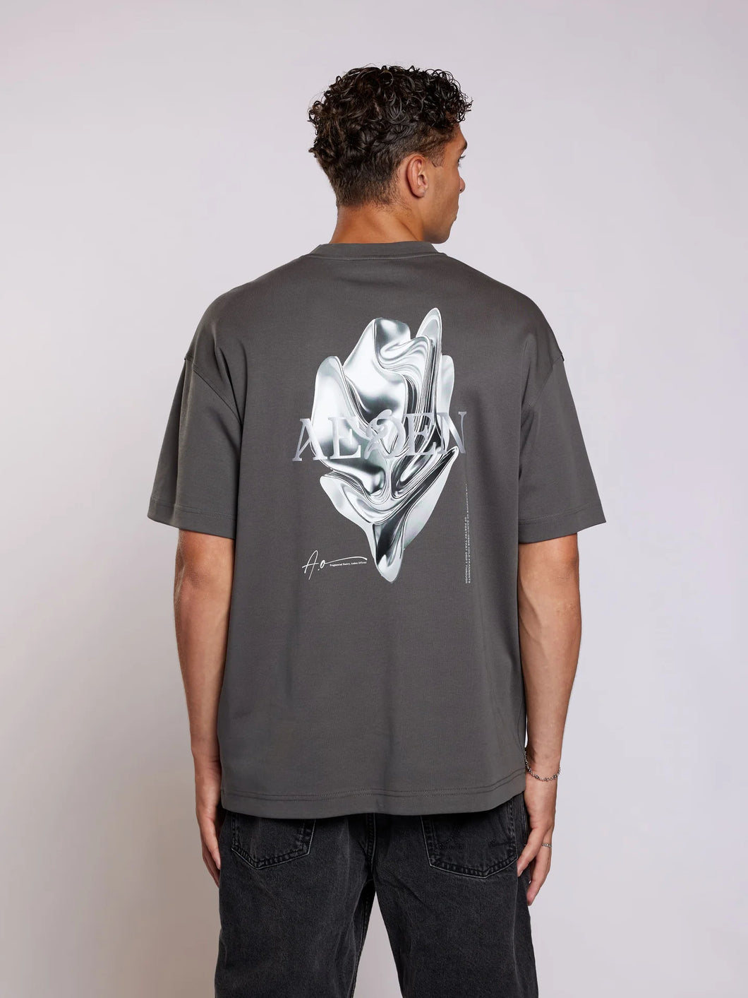 AEDEN MICKEY TEE | DARK SHADOW