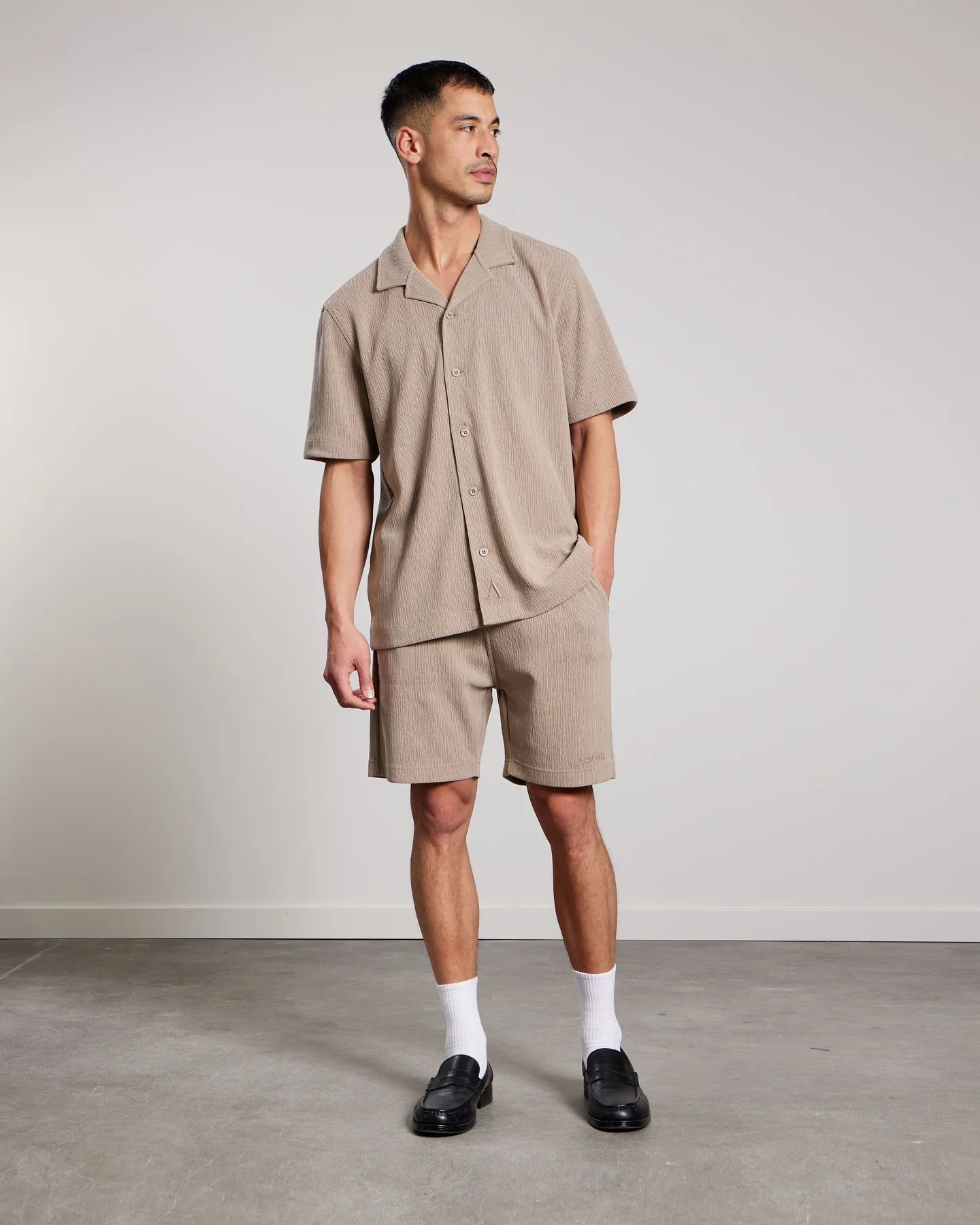 AEDEN VINCI SHIRT | LEAD GREY