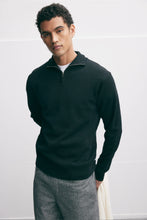 Afbeelding in Gallery-weergave laden, GOOD PEOPLE Kamark Zipper Knit Antracite