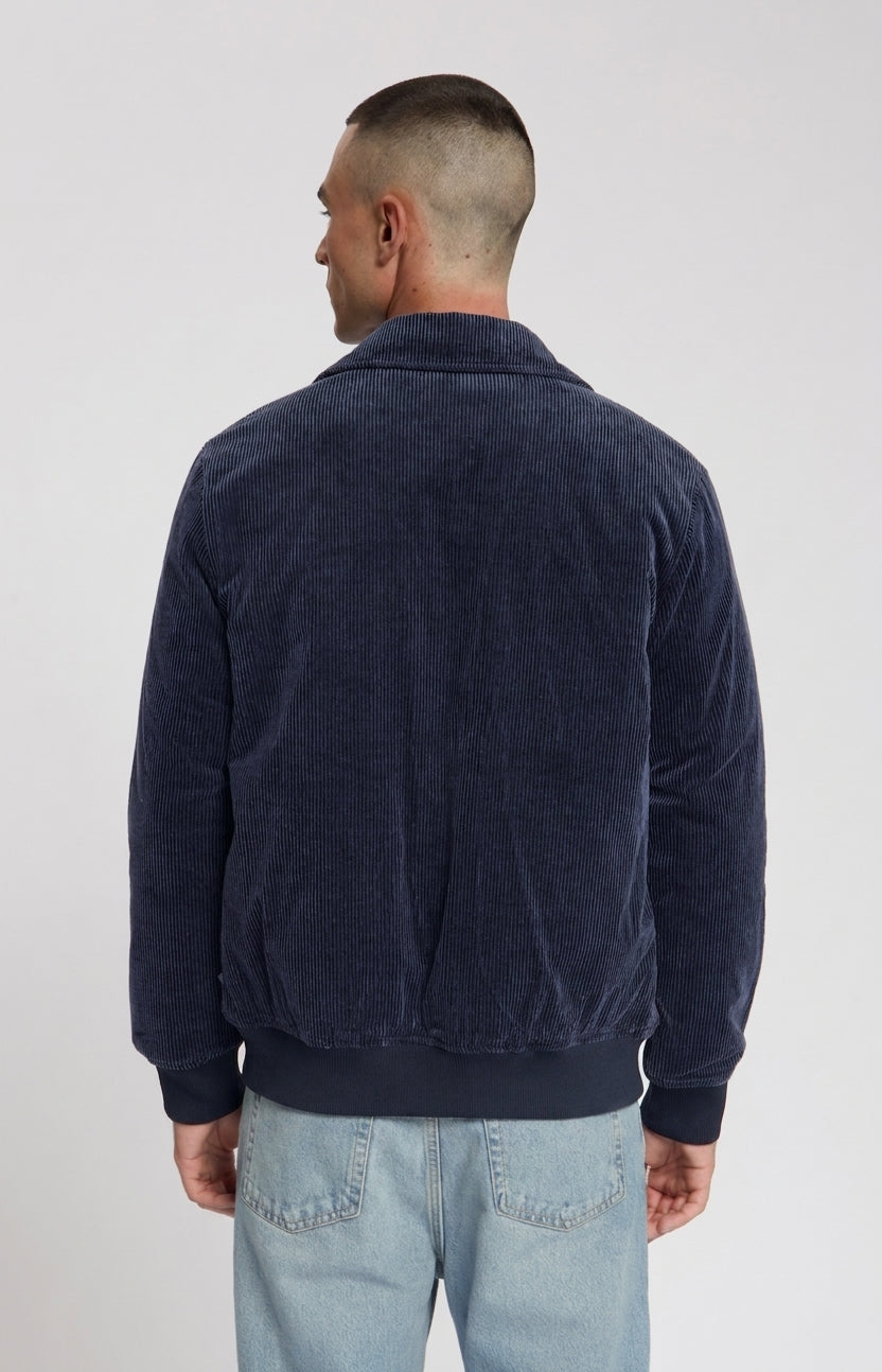 LAW OF THE SEA BASYL SNOWTOP RIBCORD JACKET Sky Captain