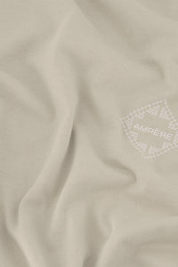 AMPÈRE August Dry Jersey Tee Abbey Stone