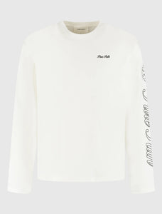 PURE PATH ESSENCE OF LIFE LONGSLEEVE T-SHIRT Ecru