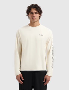 PURE PATH ESSENCE OF LIFE LONGSLEEVE T-SHIRT Ecru