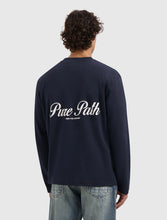 Afbeelding in Gallery-weergave laden, PURE PATH ESSENCE OF LIFE LONGSLEEVE T-SHIRT Dark Navy