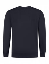 Afbeelding in Gallery-weergave laden, PURE PATH Chain Stitch Sweater | Dark Navy