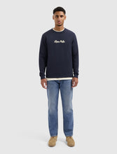 Afbeelding in Gallery-weergave laden, PURE PATH Chain Stitch Sweater | Dark Navy