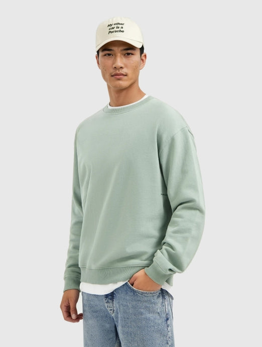 PURE PATH My Other Car Sweater | Army Green