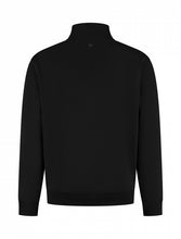 Afbeelding in Gallery-weergave laden, PURE PATH Embroidery Half-zip Sweater | Black