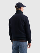 Afbeelding in Gallery-weergave laden, PURE PATH WOOL BOMBER JACKET Dark Navy