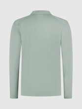 Afbeelding in Gallery-weergave laden, PURE PATH HEAVY KNIT POLO Army Green