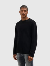 Afbeelding in Gallery-weergave laden, PURE PATH HEAVY KNIT SWEATER Black