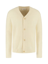 Afbeelding in Gallery-weergave laden, PURE PATH KNIT V-CARDIGAN Ecru