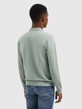 Afbeelding in Gallery-weergave laden, PURE PATH KNIT HALF-ZIP POLO Army Green