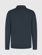 Afbeelding in Gallery-weergave laden, PURE PATH HEAVY KNIT FULL-ZIP CARDIGAN Dark Navy