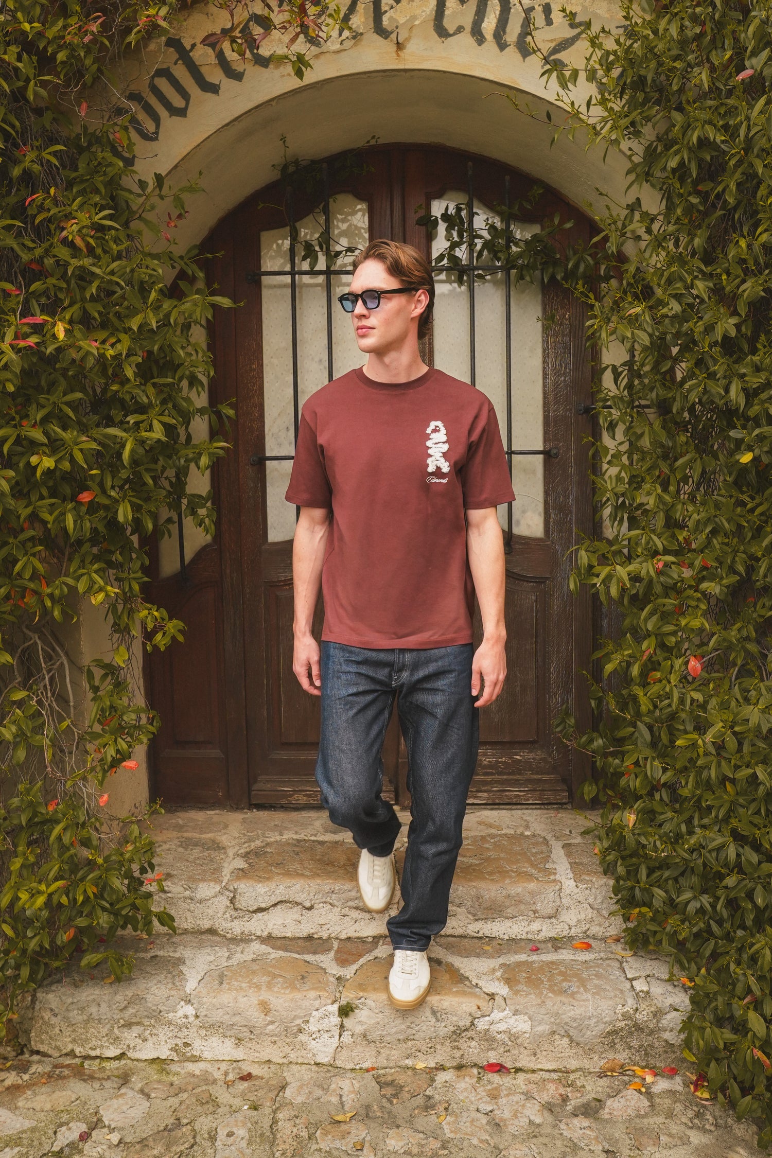 EDMONDS Petit poisson t-shirt - Brown