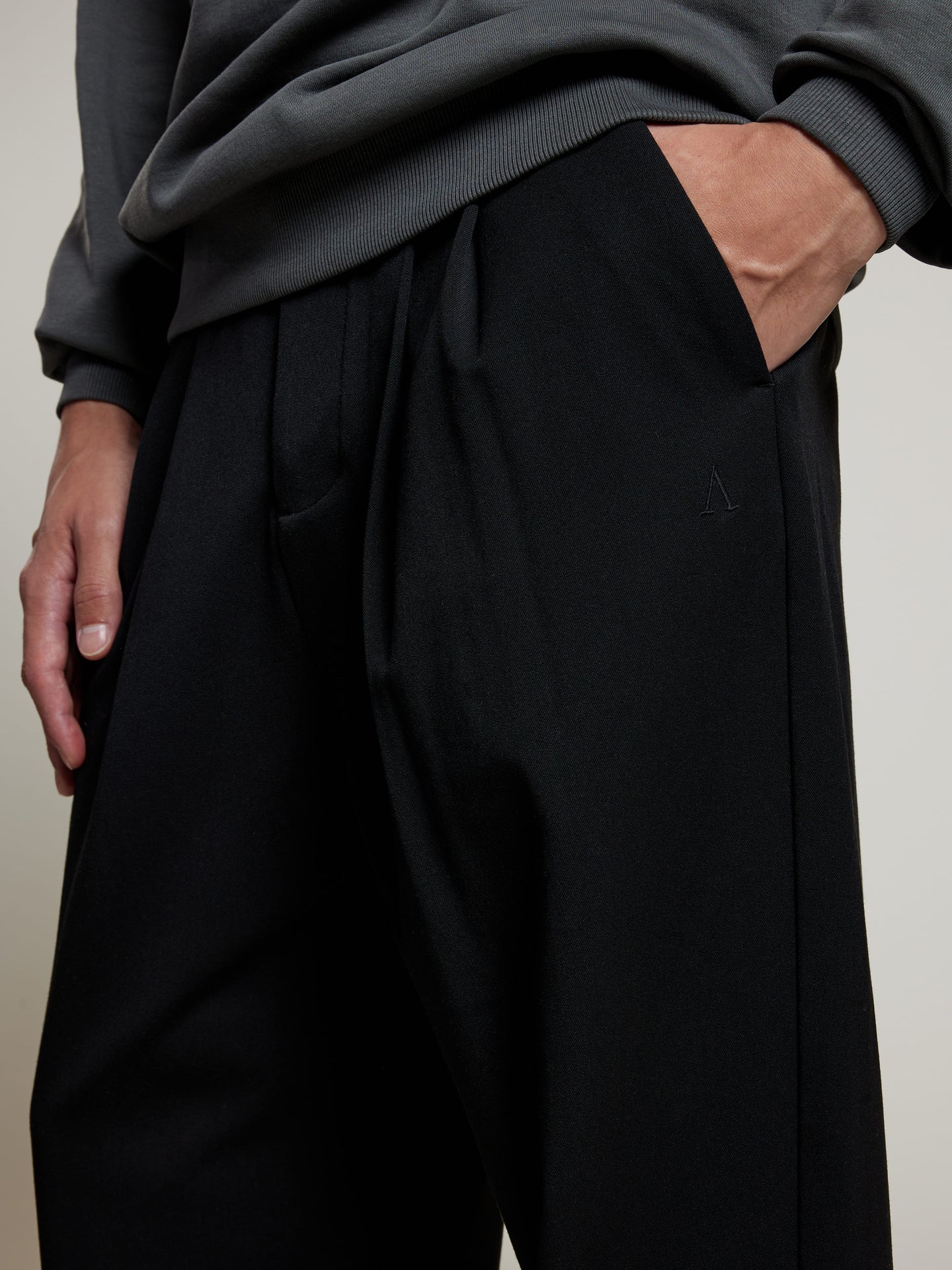 AEDEN WAERON PANT Black