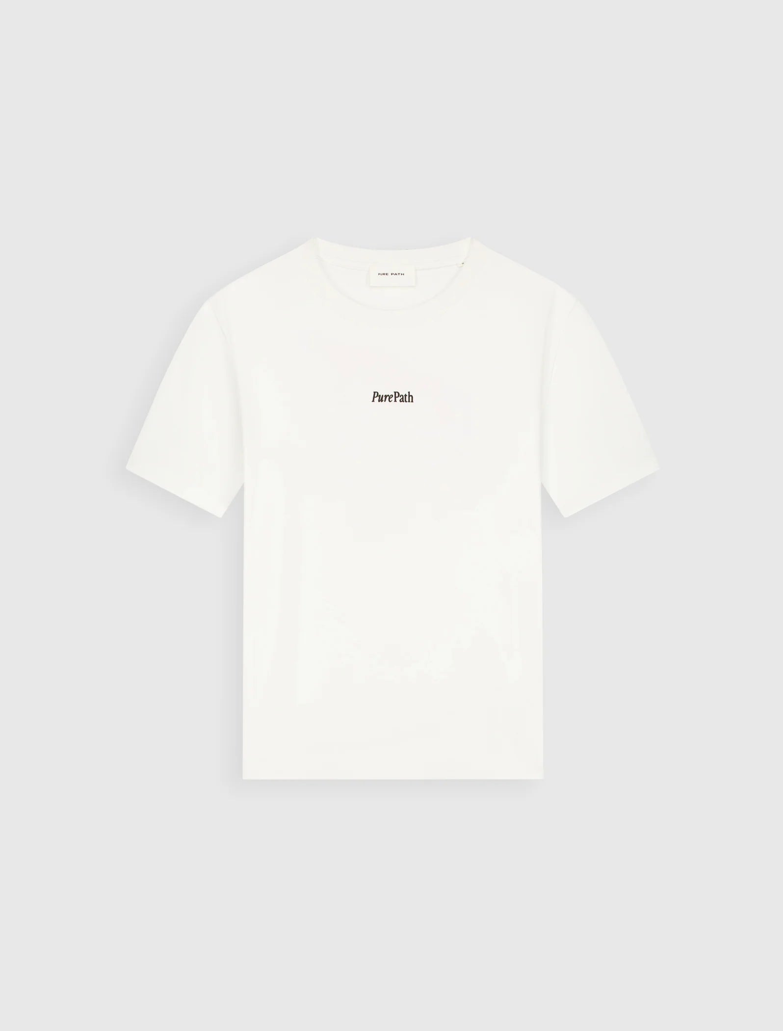 PURE PATH BOLD EMBLEM T-SHIRT Off White