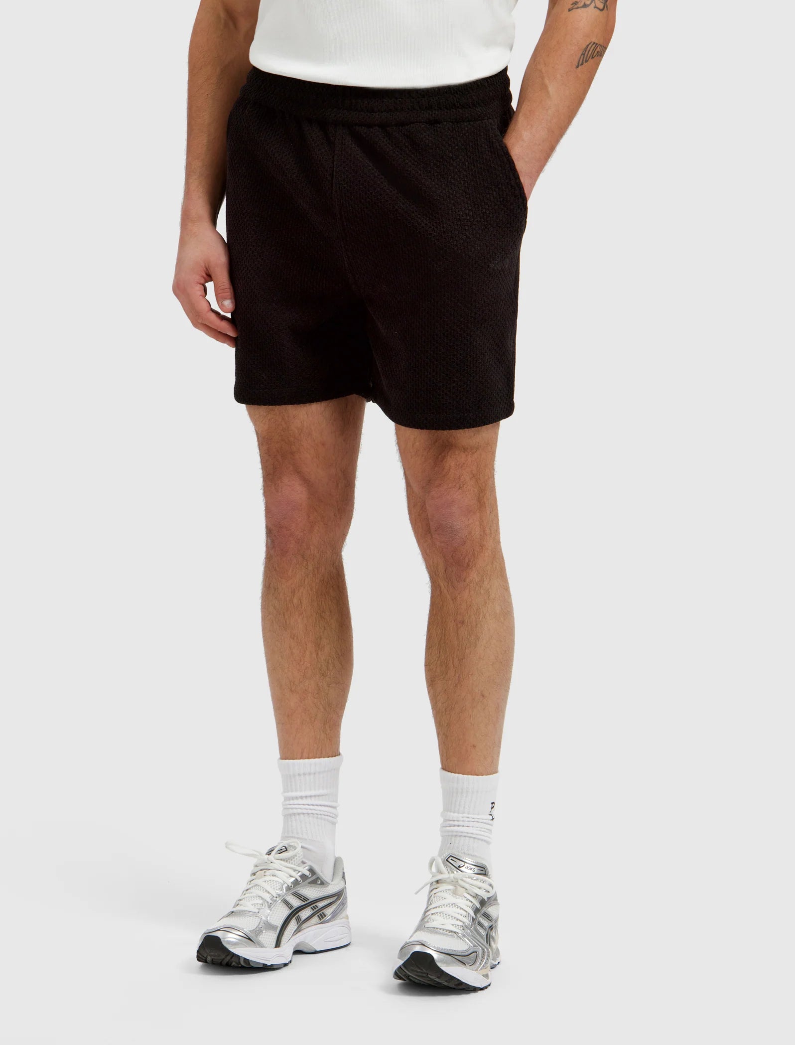 PURE PATH HONEYCOMB SHORTS Black