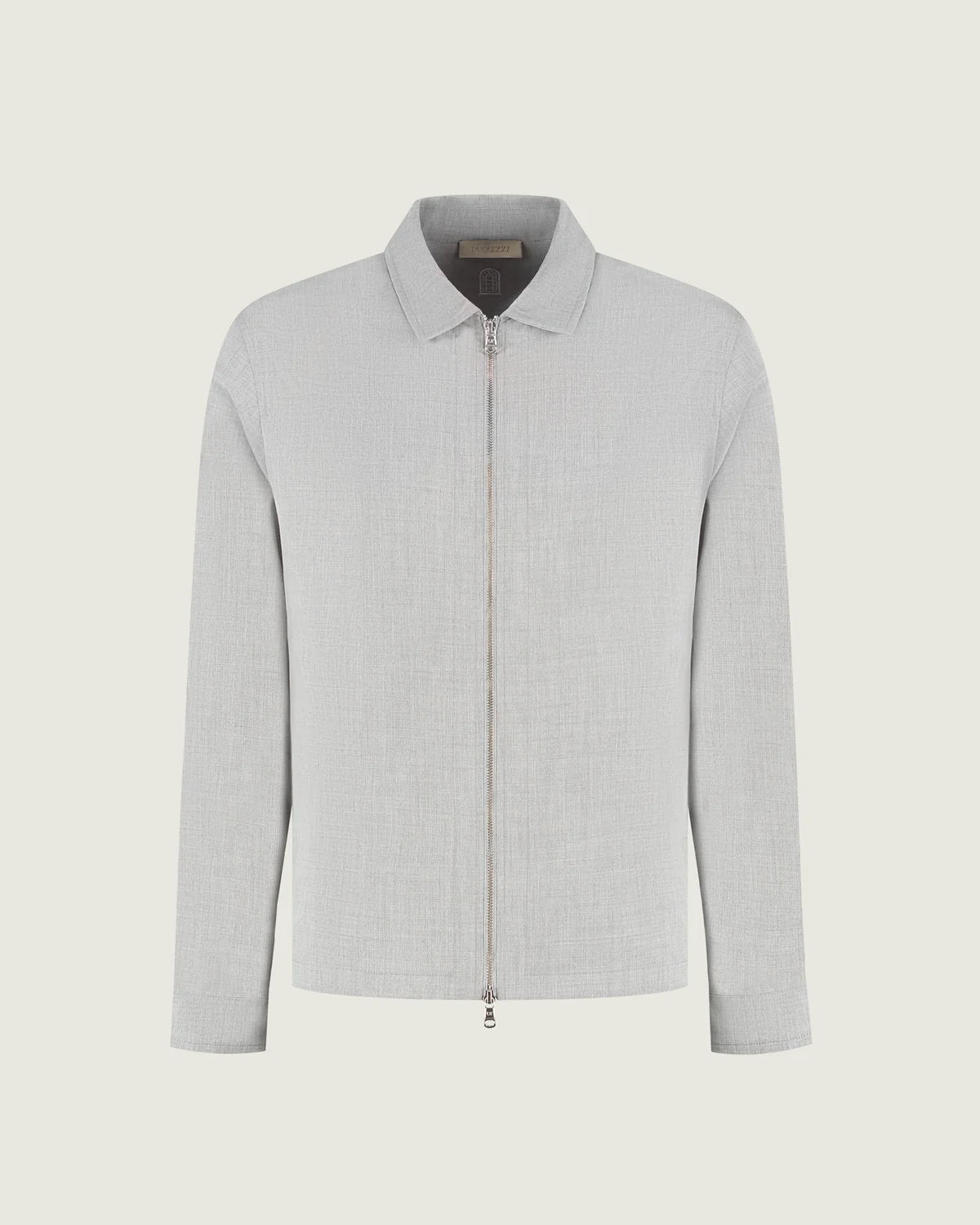 DUQUEZZI WOOL STRETCH JACKET | GREY MELANGE