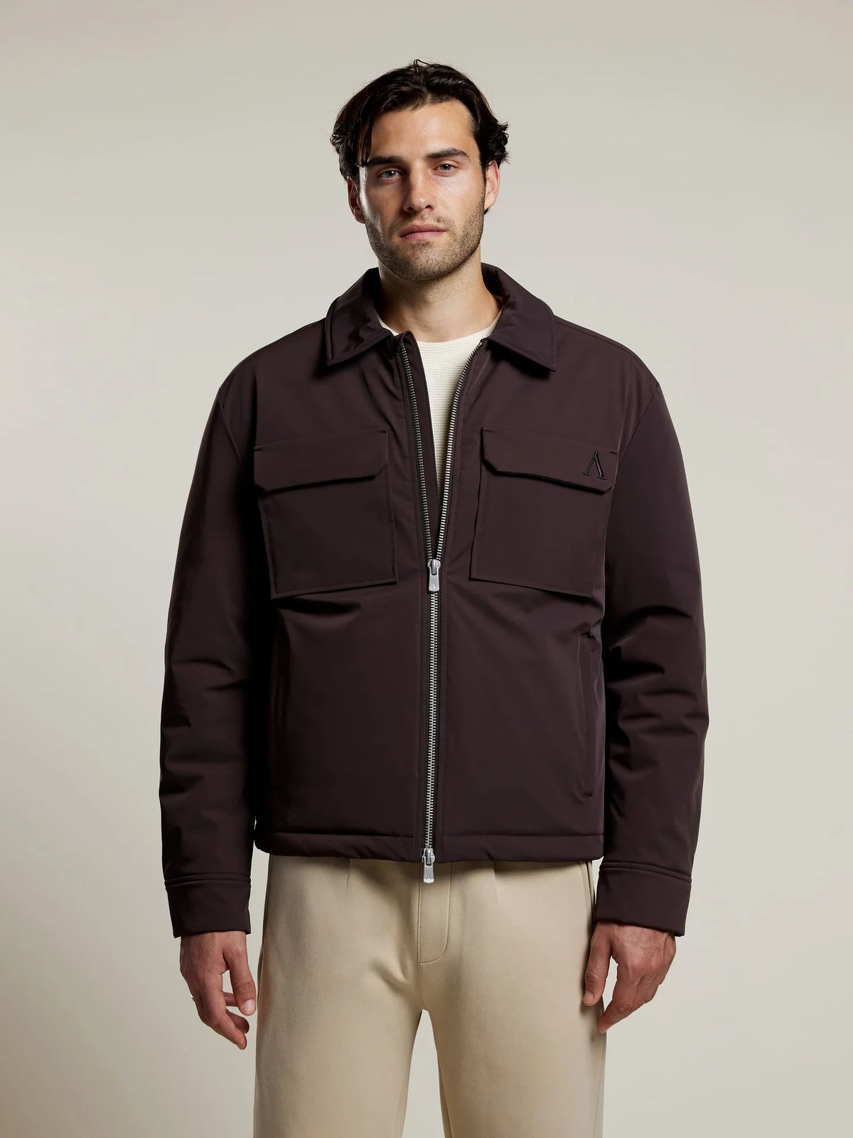 AEDEN NIKLAS JACKET | GANACHE