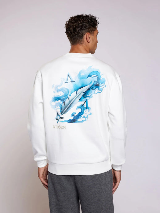 AEDEN MAËLO SWEATSHIRT | OFF-WHITE