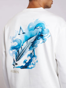AEDEN MAËLO SWEATSHIRT | OFF-WHITE