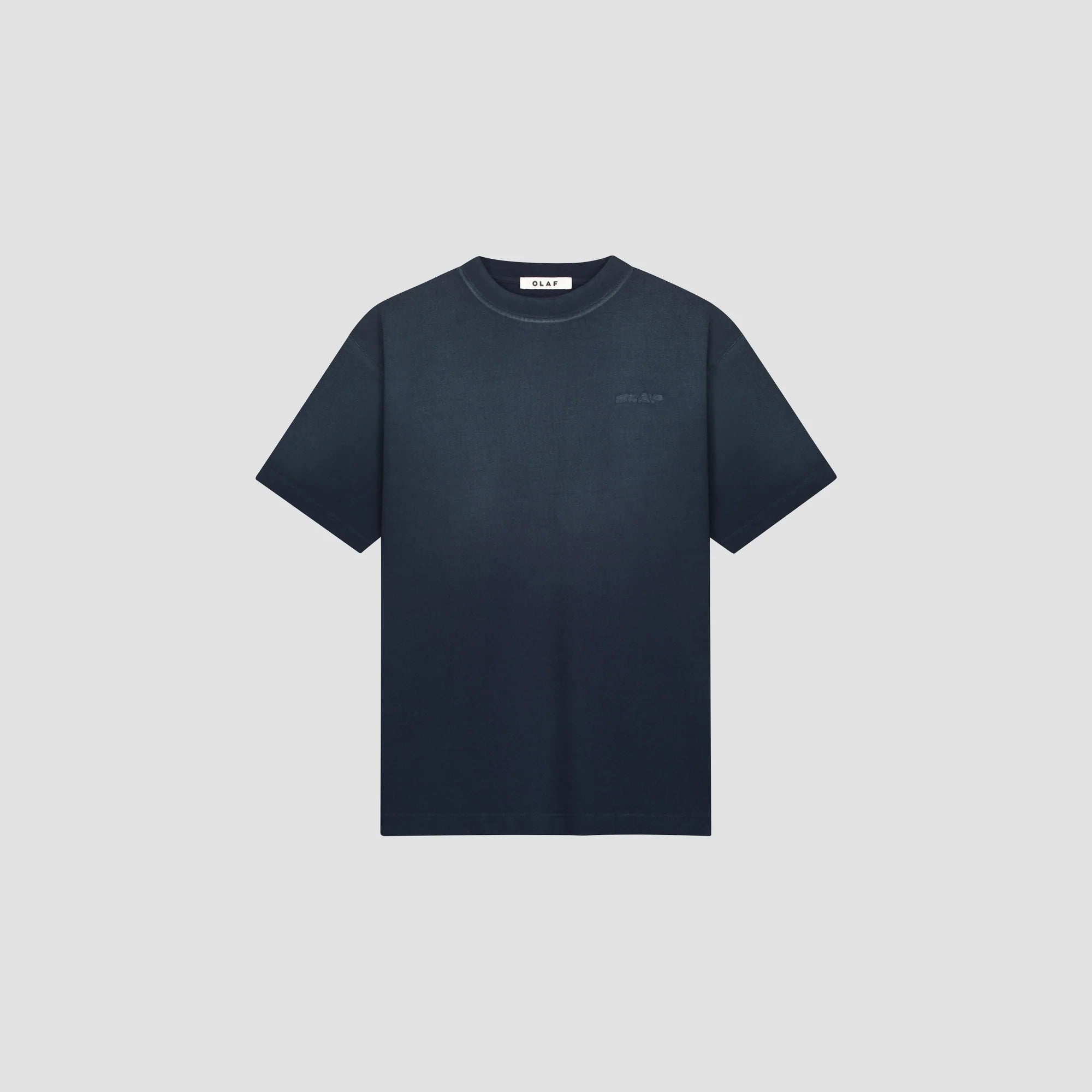 OLAF SPRAYED STUDIO TEE - NAVY