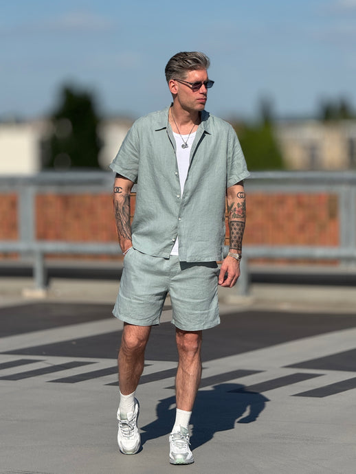 SAMSOE SAMSOE SAJABARI SHORTS 14329 Abyss