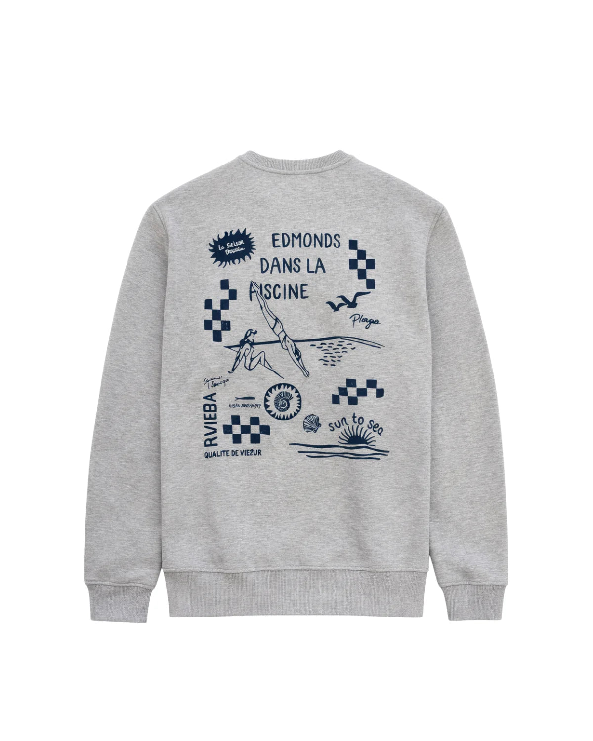 EDMONDS Dans La Piscine Sweat - Grey