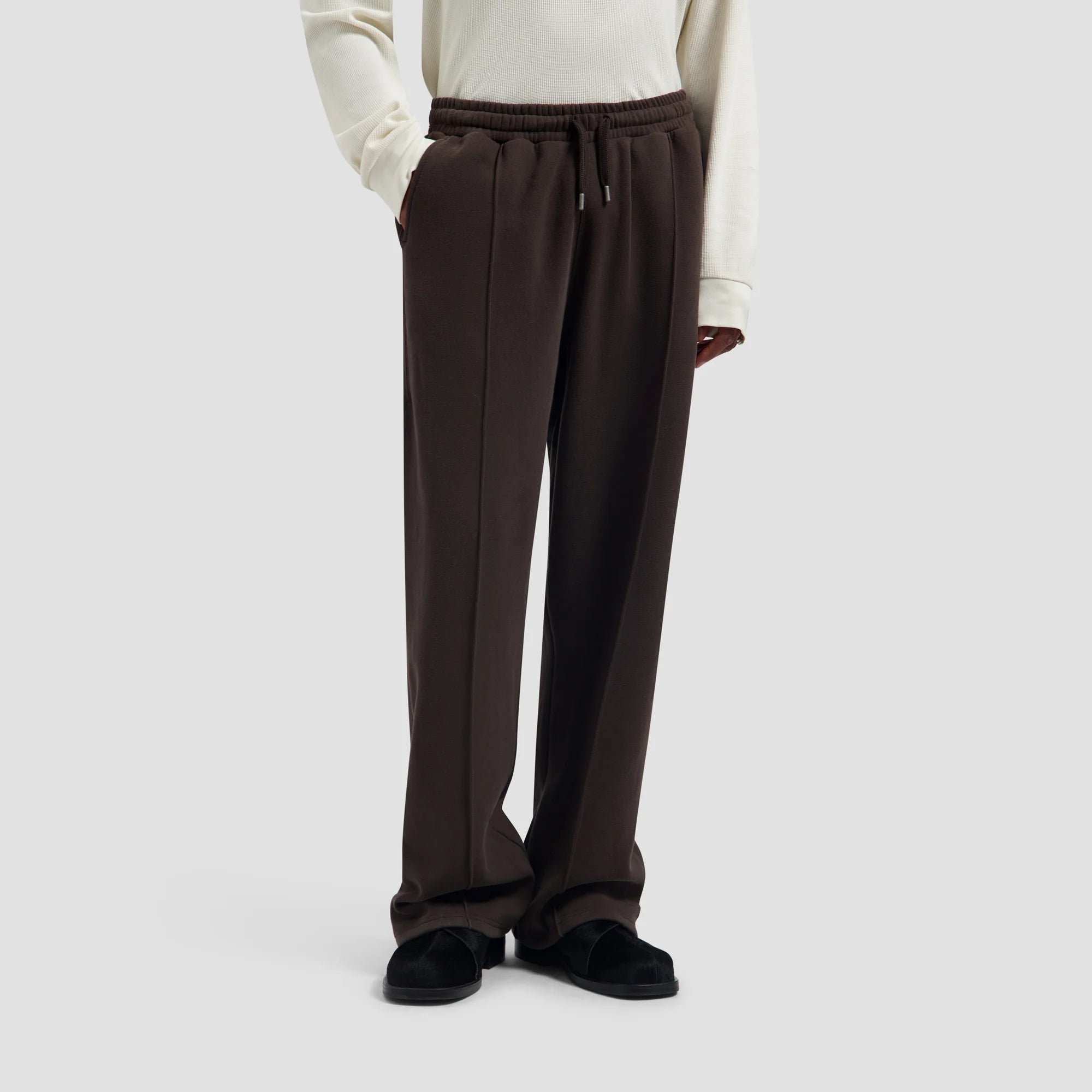 OLAF SIGNATURE SWEATPANT - CHOCOLATE PLUM