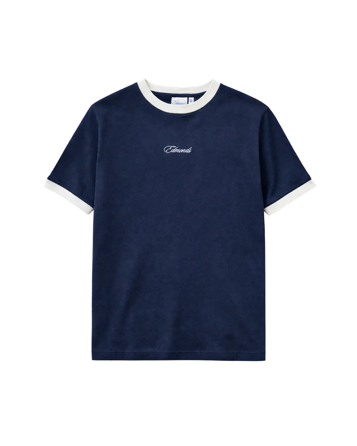 EDMONDS Contrast Tee - Navy