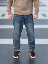 Afbeelding in Gallery-weergave laden, PURE PATH THE AIDEN LOOSE FIT JEANS  Denim Blue green