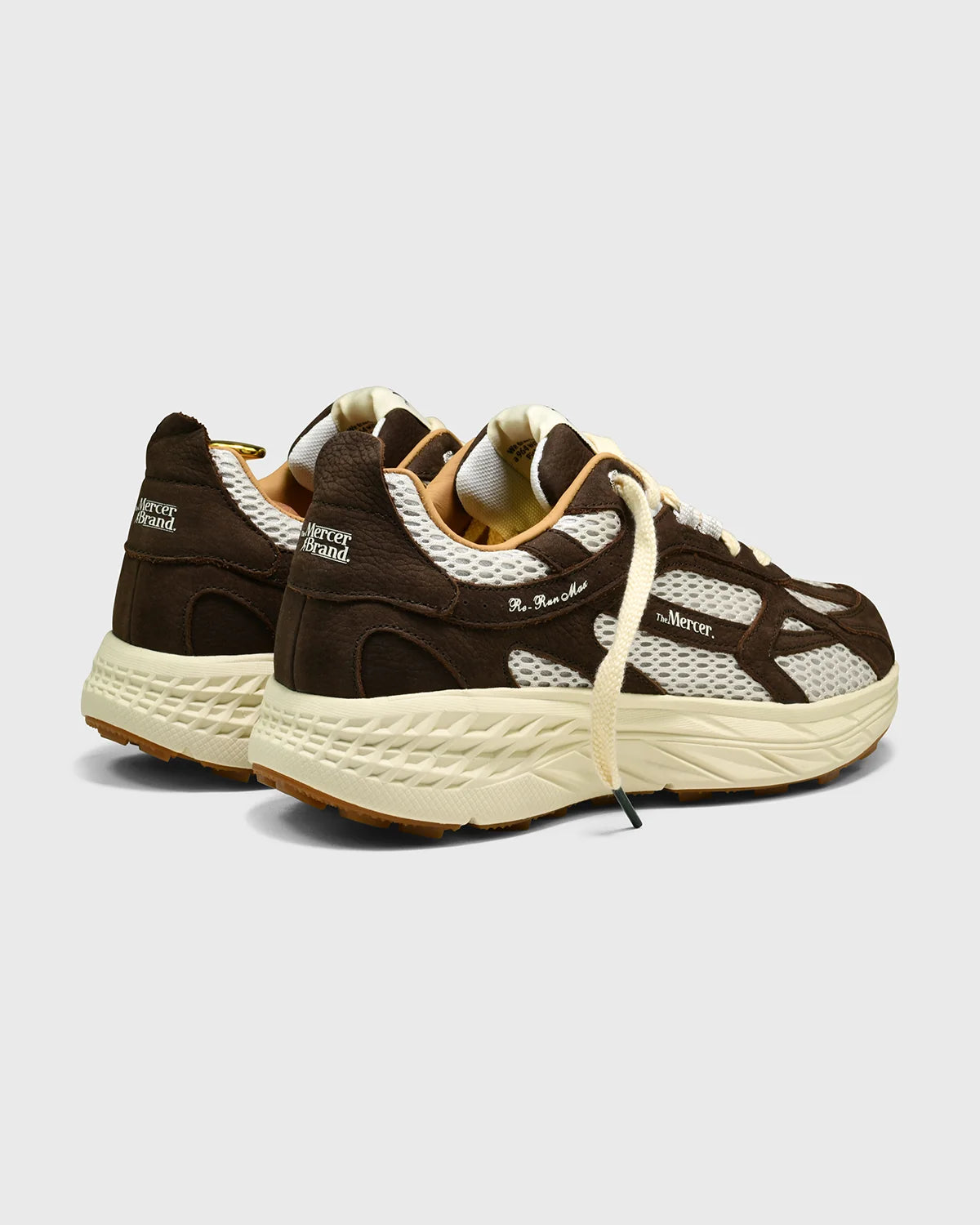 MERCER The Re-Run Max Nubuck Dark Brown