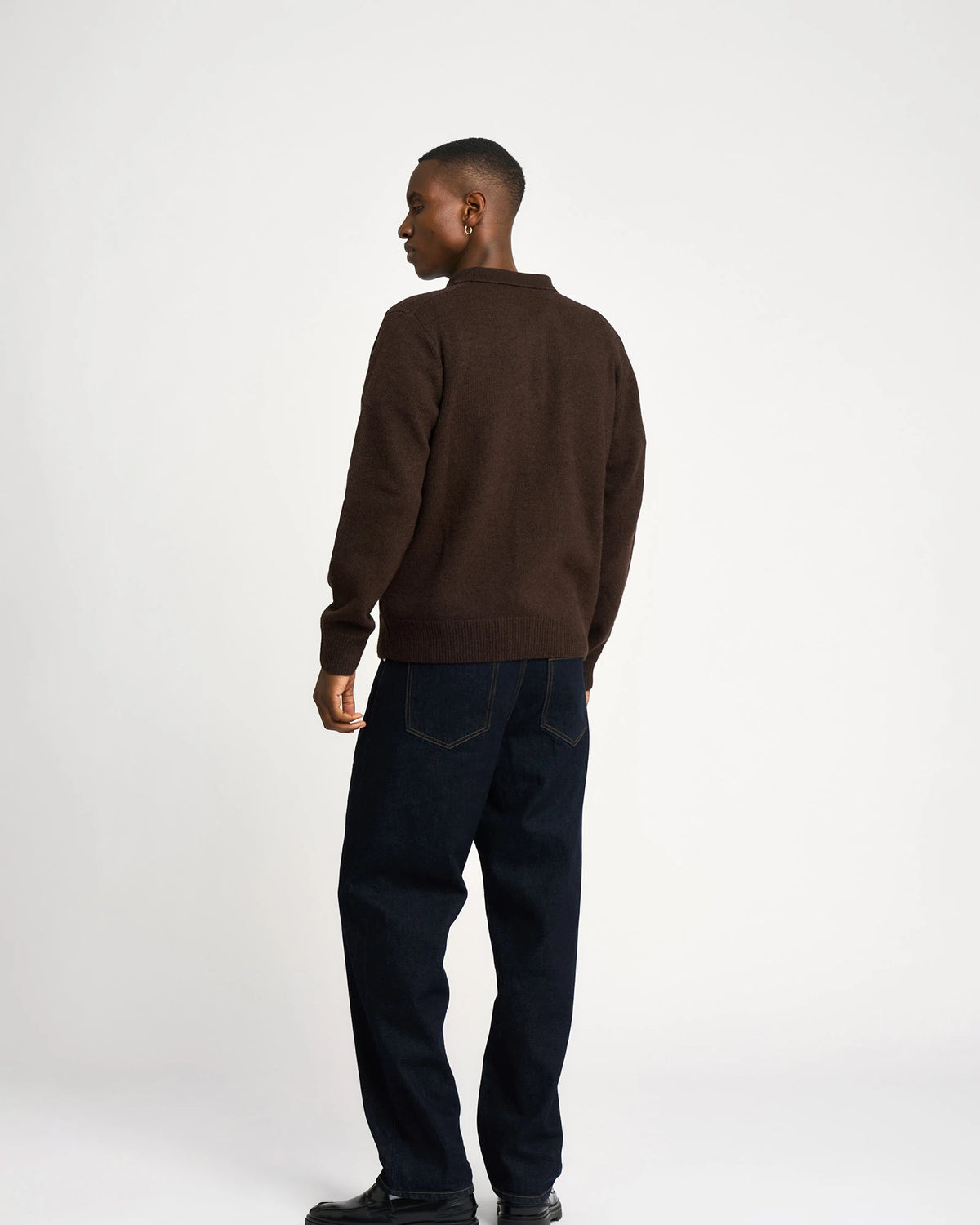 RESTERÖDS DEAN CARDIGAN | BROWN