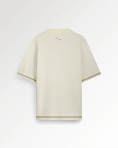 FILLING PIECES KNIT SHIRT GARDENER ANTIQUE WHITE
